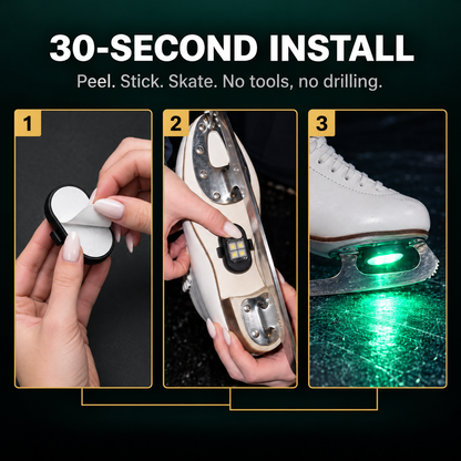 Glow Bladez™ LED Ice Skate Lights